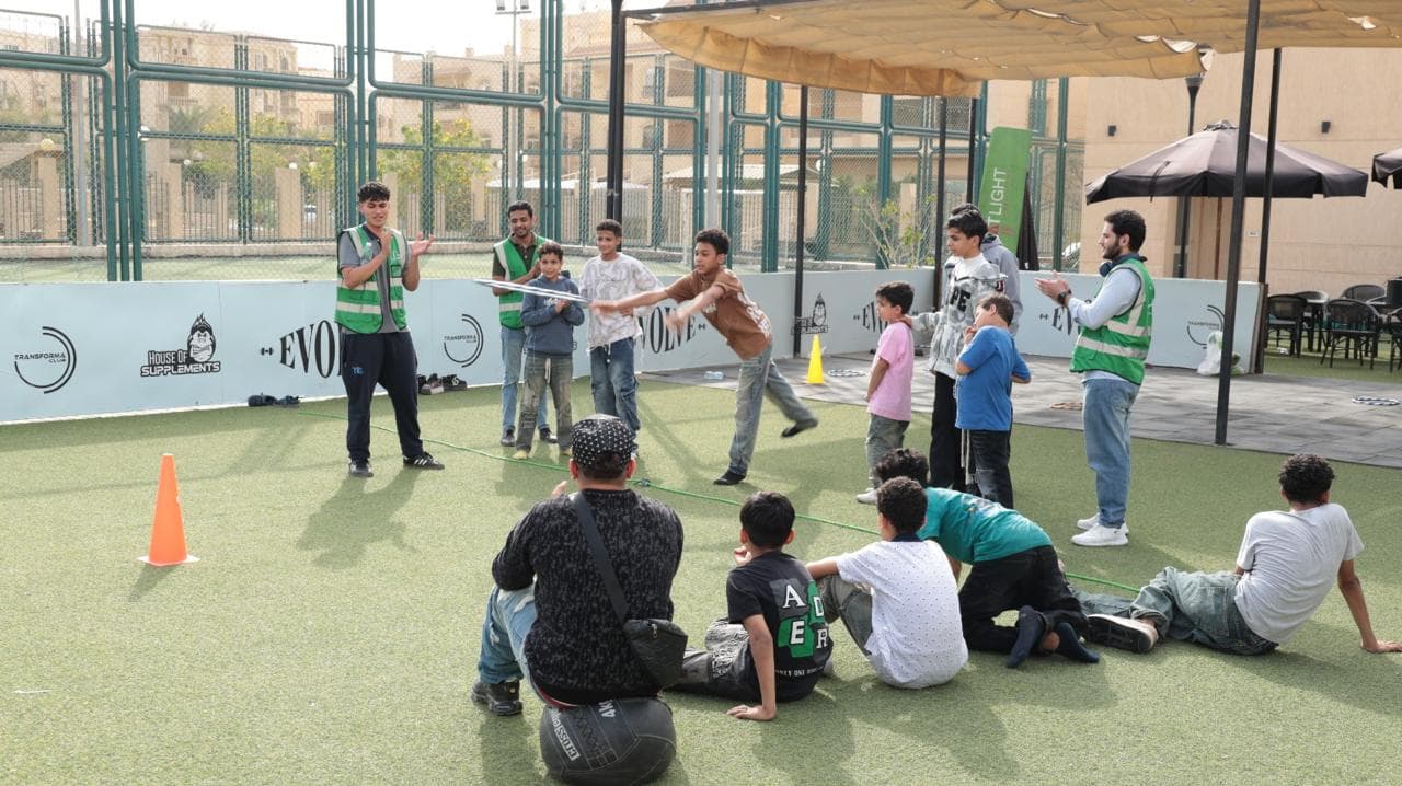 يوم ترفيهي مع أطفال دار المواساة في Transforma Club