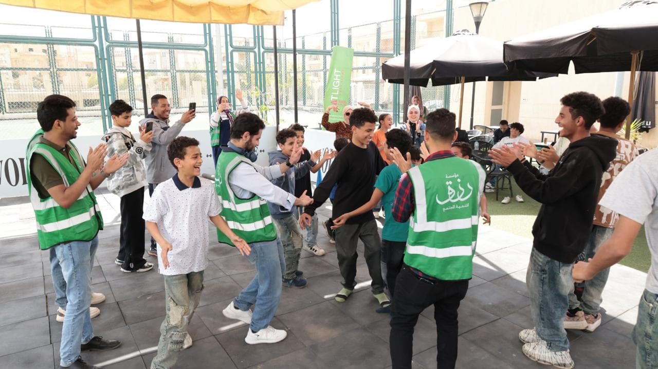 يوم ترفيهي مع أطفال دار المواساة في Transforma Club