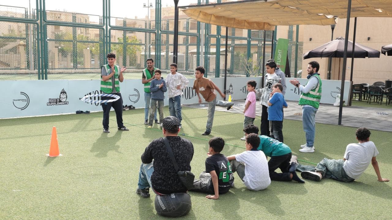 يوم ترفيهي مع أطفال دار المواساة في Transforma Club