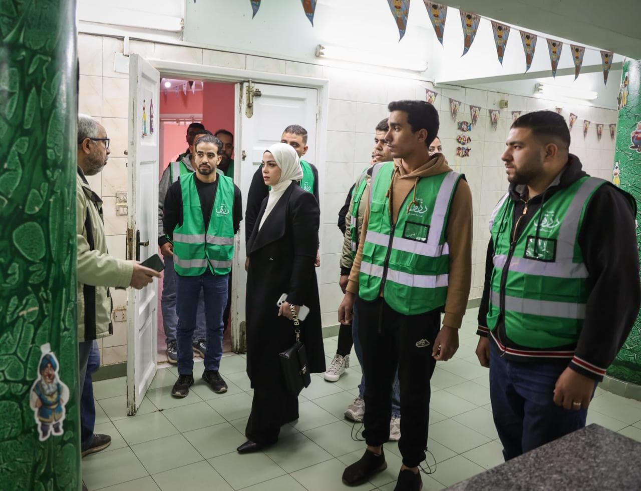 زيارة دار الهنا وتوزيع وجبات الإفطار