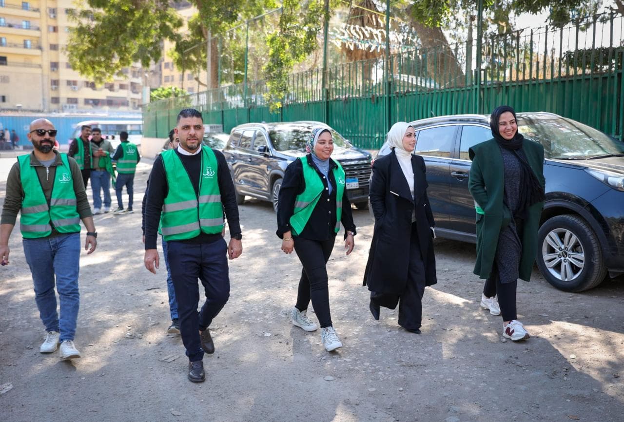 زيارة دار الهنا وتوزيع وجبات الإفطار