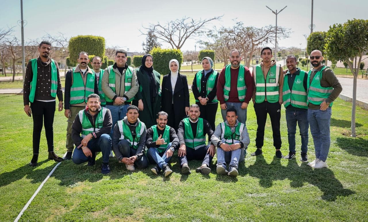 زيارة دار الهنا وتوزيع وجبات الإفطار