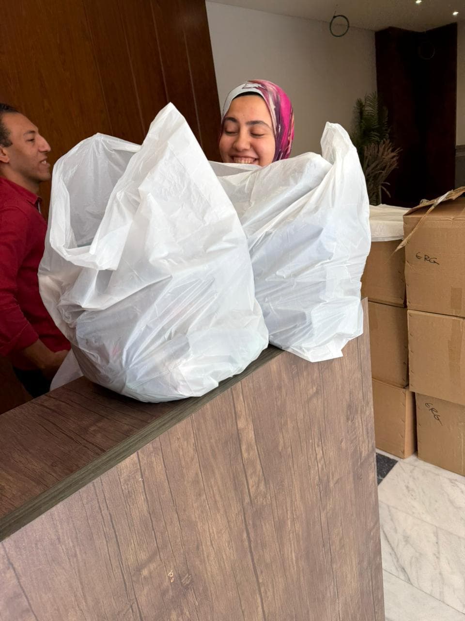 كسوة العيد — توزيع ملابس العيد في دار المواساة